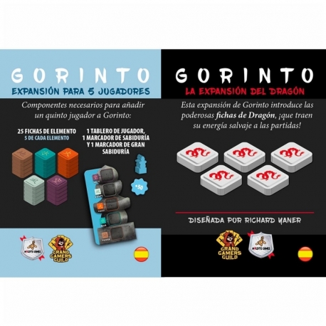 Gorinto - Expansion Pack For 5 Players + Dragon (Es/Pt)