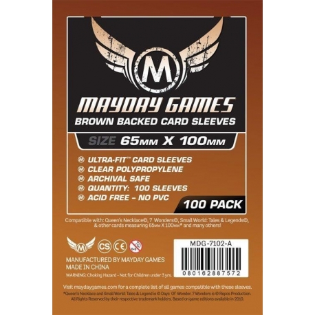 [7102A] Magnum Ultra-Fit 65 Mm X 100 Mm Card Sized -7 Wonders" (Brown Backed)"
