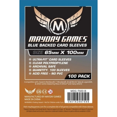 [7102B] Magnum Ultra-Fit 65 Mm X 100 Mm Card Sized -7 Wonders" (Blue Backed)"