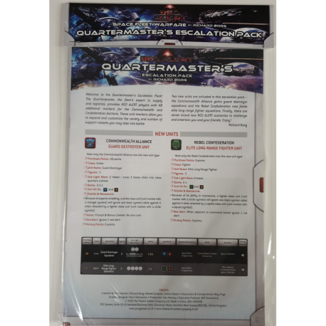 Red Alert: Space Fleet Warfare - Quartermaster Escalation Pack (Inglés)
