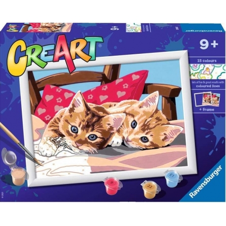 Creart D - Kittens On The Pillow