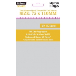 [8825] Sleeve Kings War Hammer Quest Compatible Sleeves (75X110Mm)