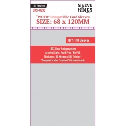[8830] Sleeve Kings Wotr Perfect Compatible Sleeves (68X120Mm)