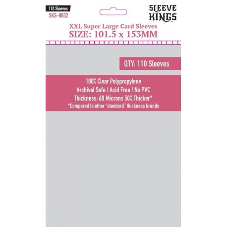 [8832] Sleeve Kings Xxl Super Large Sleeves (101.5X153Mm)