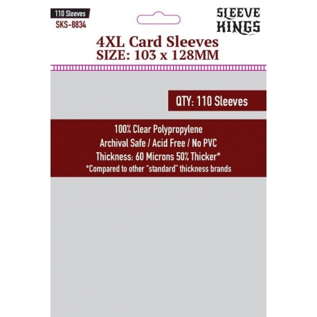 [8834] Sleeve Kings 4Xl Sleeves (103 X 128Mm)