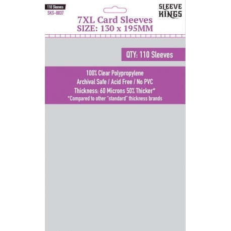 [8837] Sleeve Kings 7Xl Sleeves (130 X 195Mm)