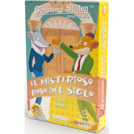 Geronimo Stilton: The Mysterious Robbery Of The Century