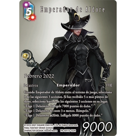 FINAL FANTASY TCG OPKIT EMPERADOR DE ALDORE (16+4) FEB22 de Square Enix
