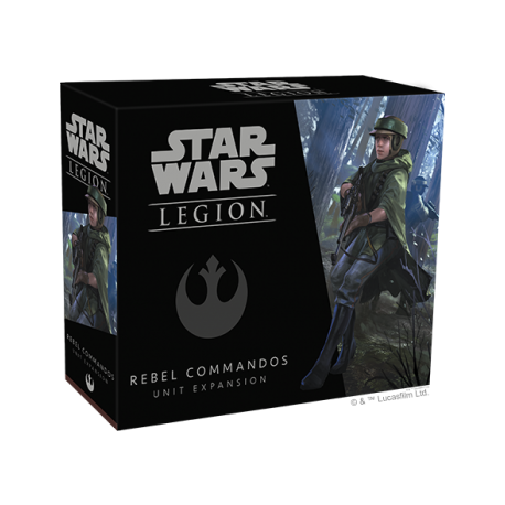 FFG - Star Wars Legion - Rebel Commandos Unit Expansion (Inglés)
