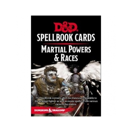 D&D Spellbook Cards: Martial Deck (61 cards) (Alemán)