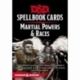 D&D Spellbook Cards: Martial Deck (61 cards) (Alemán)