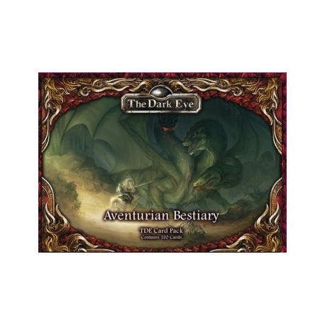 The Dark Eye Card Pack: Aventurian Bestiary (Inglés)
