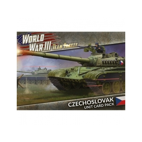World War III: Czechoslovak Unit Cards (36 Cards) (Inglés)