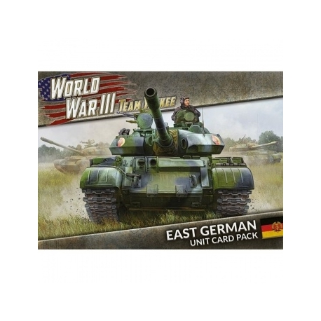 World War III: East German Unit Cards (34 Cards) (Inglés)