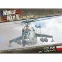 World War III: Polish Unit Cards (31 Cards) (Inglés)
