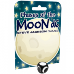 Phases of the Moon d6 Dice Set