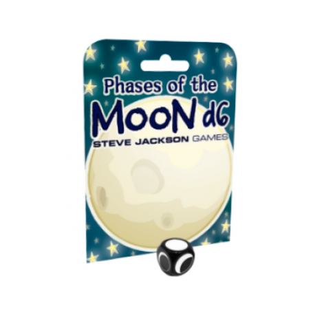 Phases of the Moon d6 Dice Set