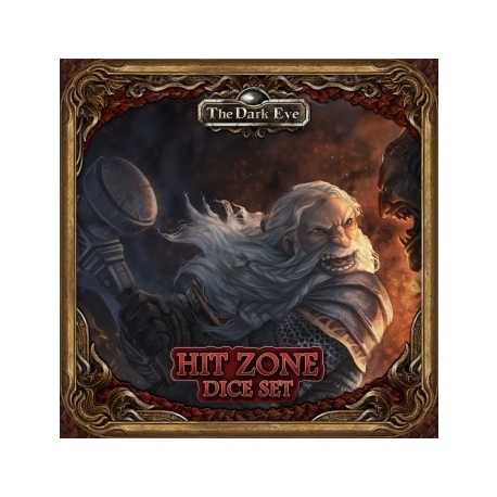 The Dark Eye Hit Zone Dice Set