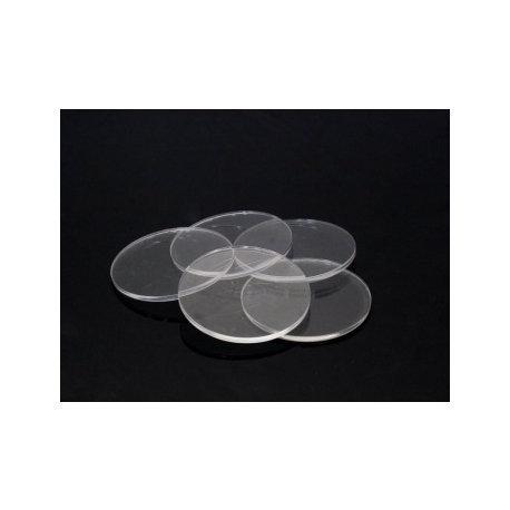e-Raptor Clear Miniature Bases, Circular 50mm