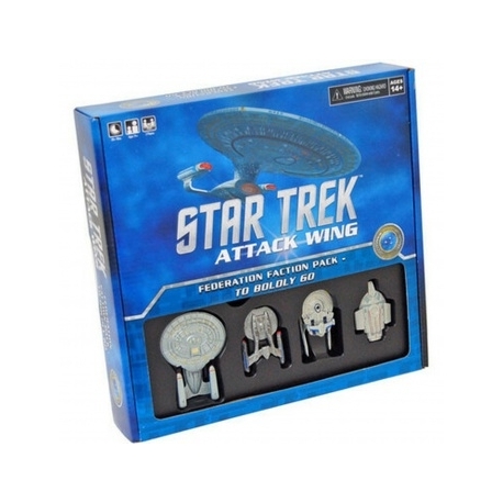 Star Trek: Attack Wing Federation Faction Pack - To Boldly Go... (Inglés)
