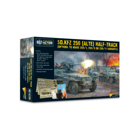 Sd.Kfz 250 (Alte) Halftrack (Options for 250/1 & 250/9 & 250/11)