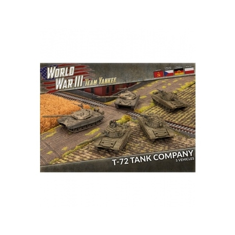 T-72B Tank Company (x5 Plastic) (Inglés)