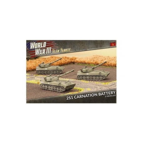 World War III Team Yankee: 2S1 Carnation Battery (Inglés)