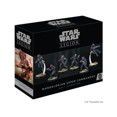 Star Wars Legion: Mandalorian Super Commandos Unit Expansion (Inglés)
