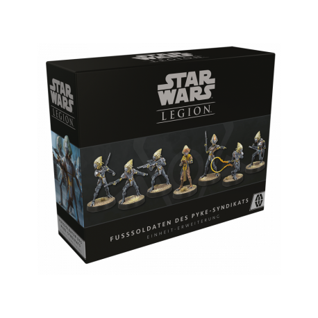 Star Wars: Legión - Fußsoldaten des Pyke-Syndikats (Alemán)