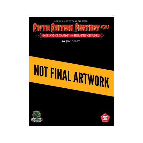 Fifth Edition Fantasy 20 - One Night Inside the Sinister Citadel (Inglés)