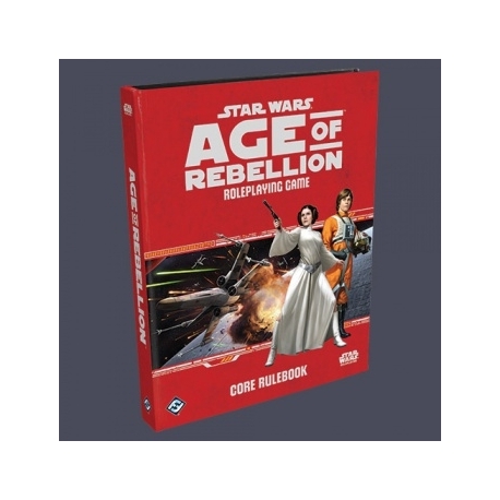FFG - Star Wars Age of Rebellion RPG: Core Rulebook (Inglés)