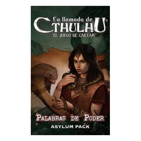 Cthulhu Lcg - Palabras De Poder - Asylum Pack
