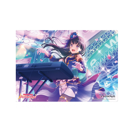 Bushiroad Rubber Mat Vol.336 BanG Dream! Girls Band Party! - Rinko Shirokane