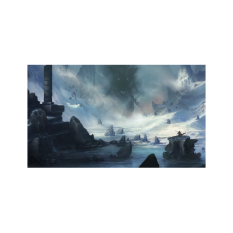 Kraken Wargames: TCG Mat Winter Wolf