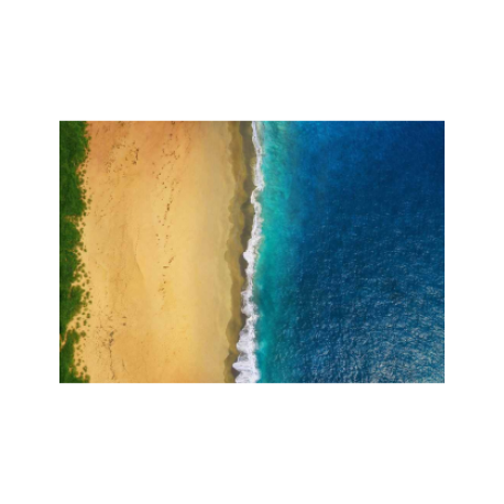 Kraken Wargames: The Beach 4x4 Gaming Mat 2.0