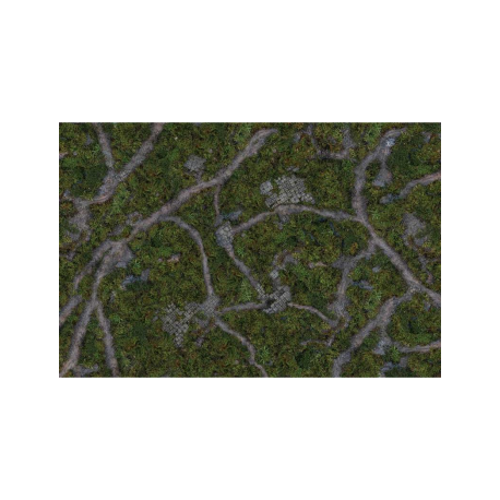 Kraken Wargames Gaming Mat - Ancient Green 6x3 2.0