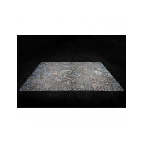 Kraken Wargames Gaming Mat - Cobblestone City 44x30 2.0