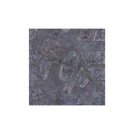 Kraken Wargames Gaming Mat - Cobblestone City 4x4 Gaming Mat 2.0