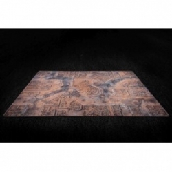 Kraken Wargames Gaming Mat Desert Warzone City 44x30 2.0