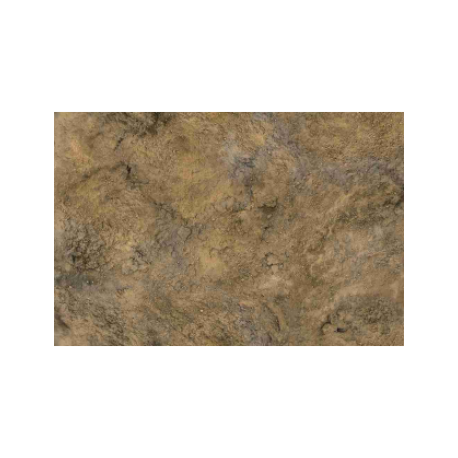 Kraken Wargames Gaming Mat - Rock Desert 6x3 2.0