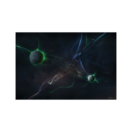 Kraken Wargames Gaming Mat Space Sector 7 6x4 Gaming Mat 2.0