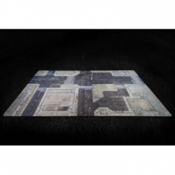 Kraken Wargames Gaming Mat - Urban Zone 44x60 2.0