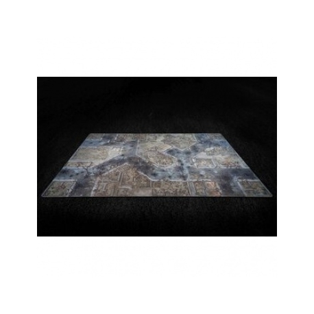 Kraken Wargames Gaming Mat - Warzone City 44x60 2.0