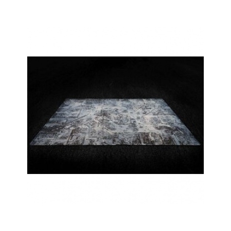 Kraken Wargames Gaming Mat - Winter Warzone City 44x60 2.0