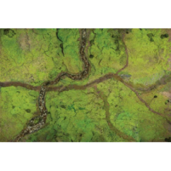 Kraken Wargames River Valley 6x3 Gaming Mat 2.0