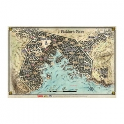 Baldur's Gate - Map (23' x 17') (Alemán)