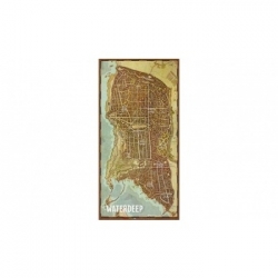 D&D: Waterdeep Vinyl Game Mat 20x 40 (Alemán)