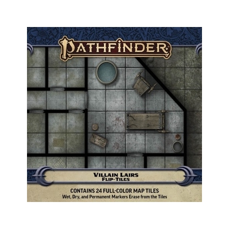 Pathfinder Flip-Tiles: Villain Lairs Set