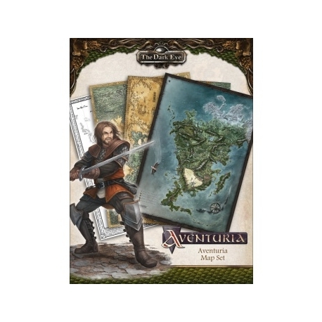 The Dark Eye Aventuria Map Set