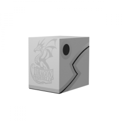 Dragon Shield Double Shell - Ashen White/Black